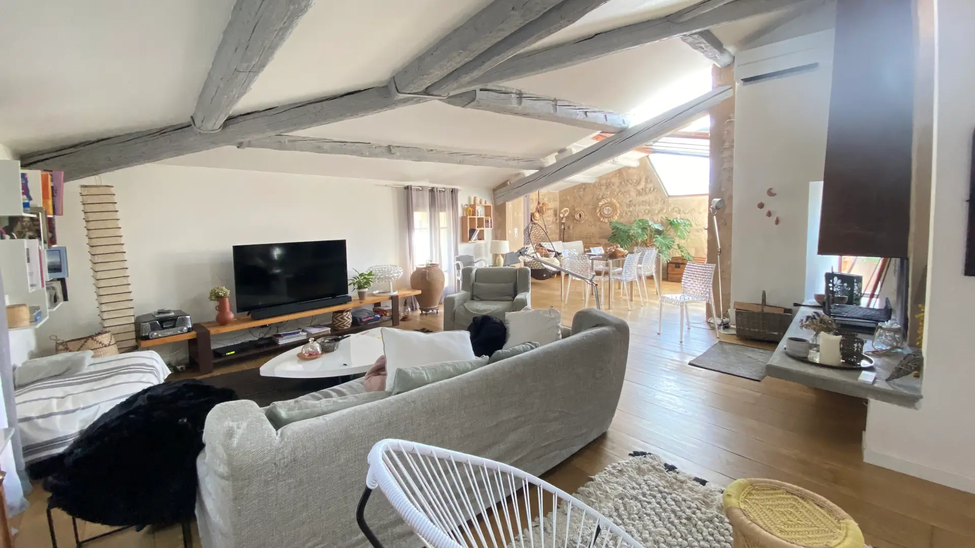 Le Duplex — terrasse et piscine, 6 personnes, Au Repère d'Argante, Pézenas